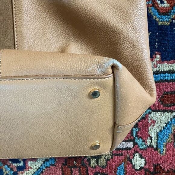 Banana Republic Leather and Suede Shoulder Bag - Picture 2 of 5
